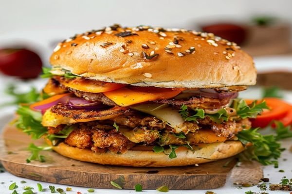 Hamburguesa Pollo X2