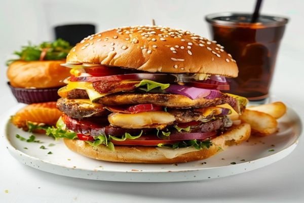 Combo Hamburguesa Mixta