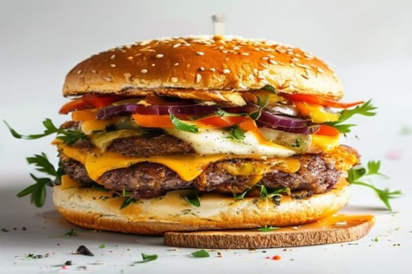 Triple Burguer Gratinada