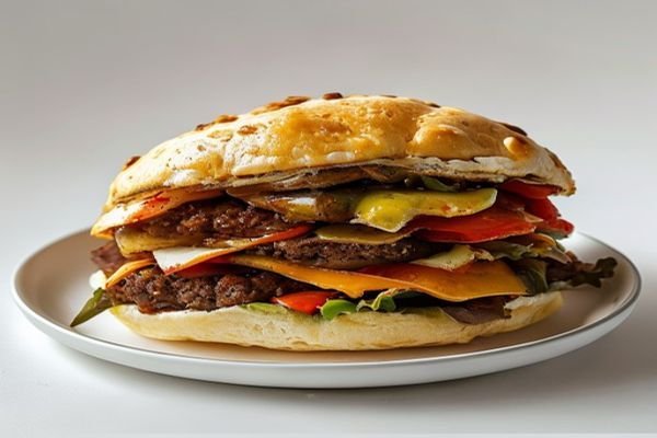 Arepa Carne Desmechada