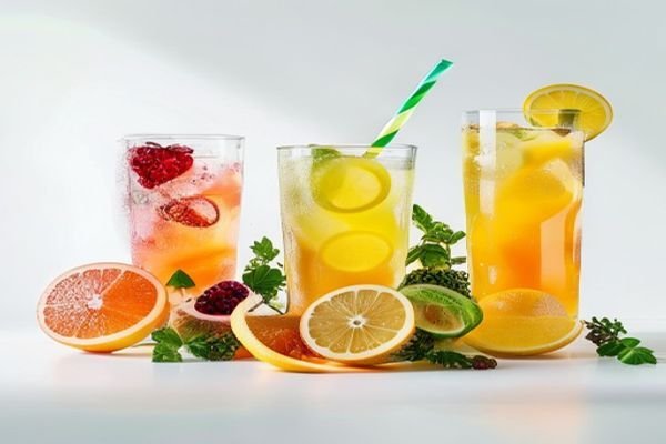 Vaso de Jugo Natural en Agua