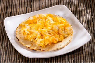 Huevos con Arepa